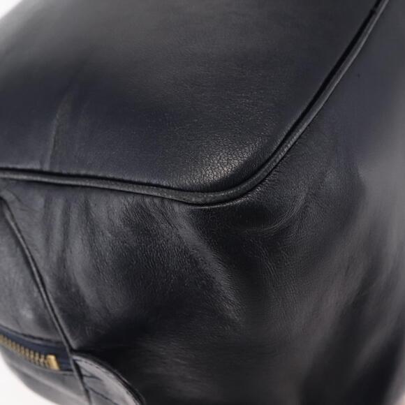 Christian Dior Hand Bag Leather Navy Gold Auth BA5820 - Picture 16 of 16